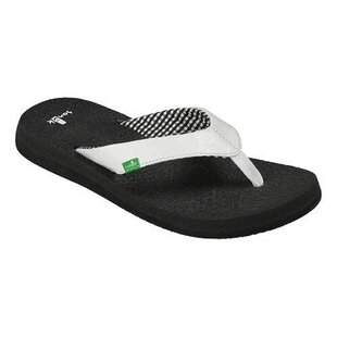 Women'S Yoga Mat Sandals - White