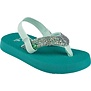 Kid's Yoga Glitter Sandals - Sea Green