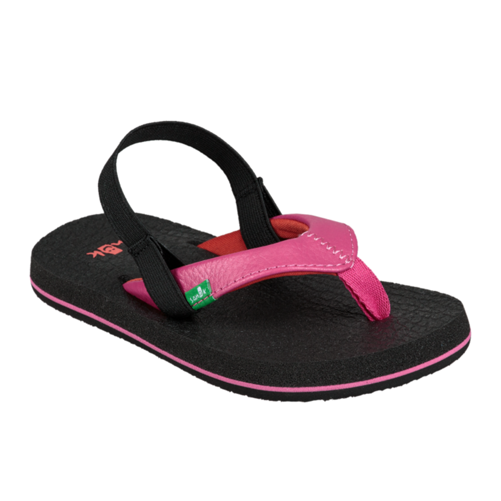 Sanuk, Shoes, Sanuk Yoga Mat Sling Flip Flop Thong Sandals Womens Hot  Pink Size 9
