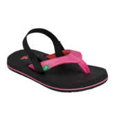 Kid's Yoga Mat Sandals - Hot Pink Red