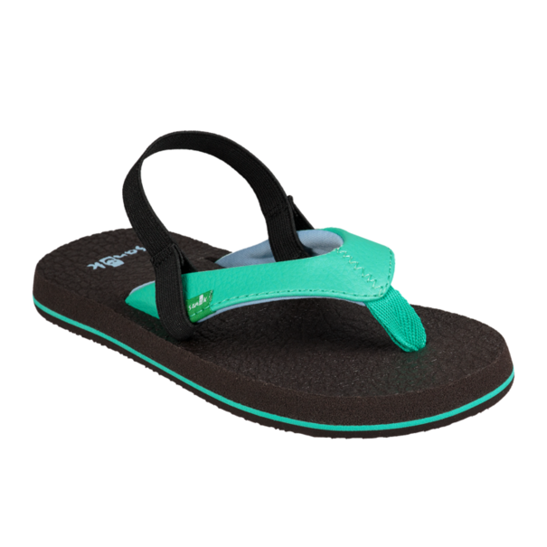 Sanuk Kid's Yoga Mat Sandals - Aqua Sky