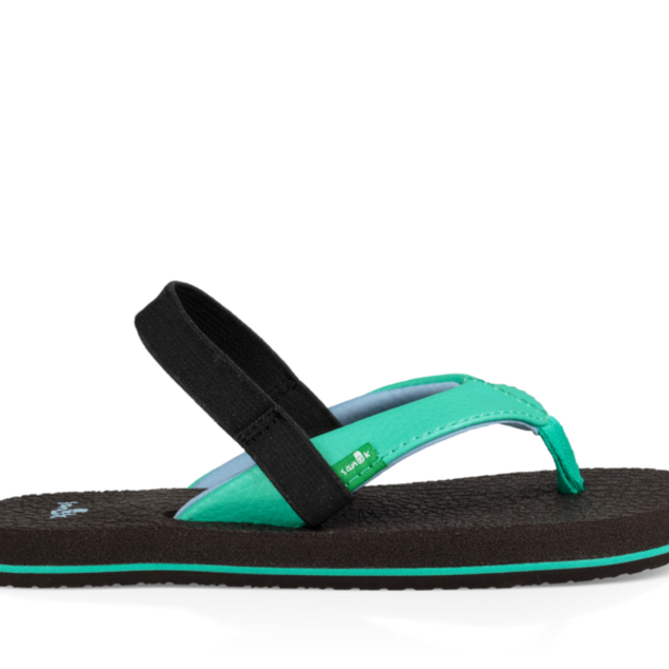 Sanuk Kid's Yoga Mat Sandals - Aqua Sky