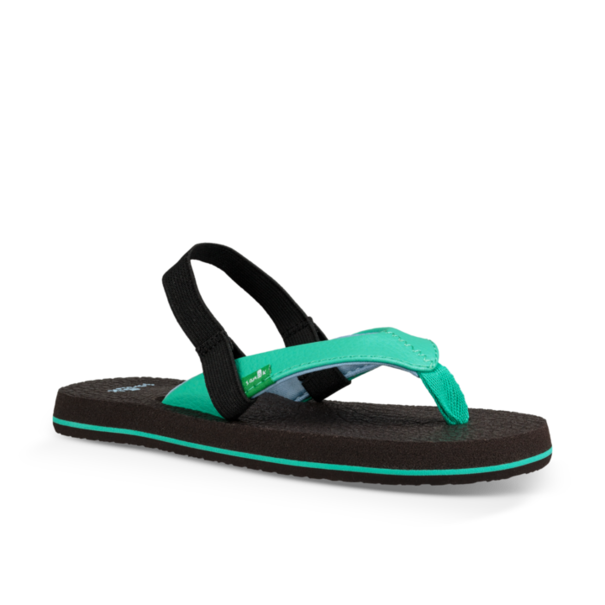 Sanuk Kid's Yoga Mat Sandals - Aqua Sky