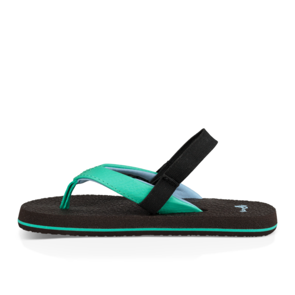 Sanuk Kid's Yoga Mat Sandals - Aqua Sky