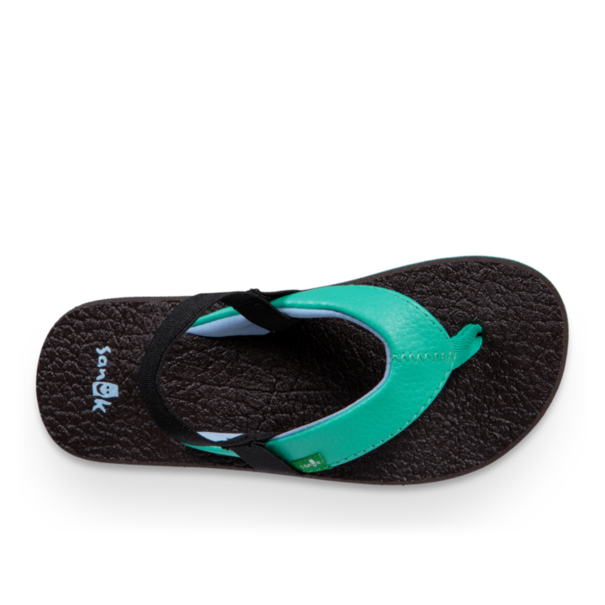 Sanuk Kid's Yoga Mat Sandals - Aqua Sky