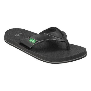 Kid'S Root Beer Cozy Sandals - Black