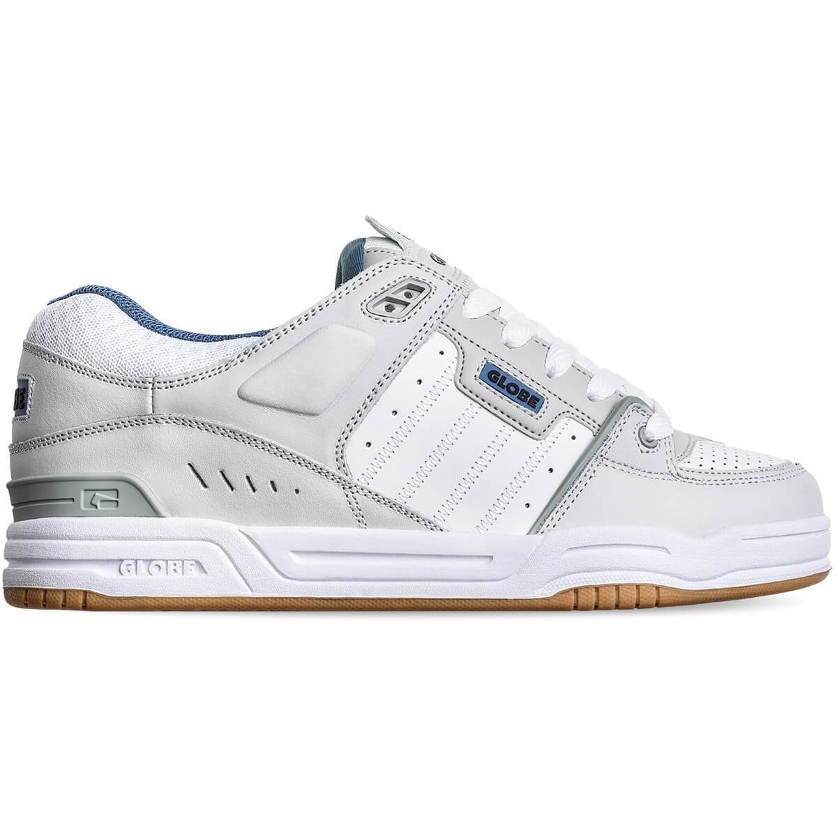 Globe Skateboard Shoes Fusion Light Grey/White/Dusk Globe Skateboard Shoes Fusion Light Grey/White/Dusk