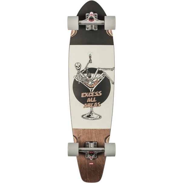 GLOBE The All-Time Excess 35" Cruiser Complete Skateboard Ombre
