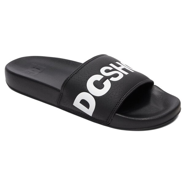DC Shoes DC Slider Sandals - Black White