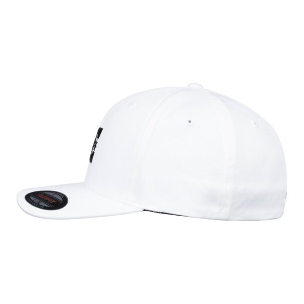 DC Shoes Cap Star 2 Flexfit Hat - White Black