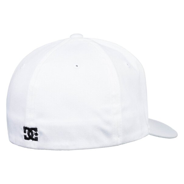 DC Shoes Cap Star 2 Flexfit Hat - White Black