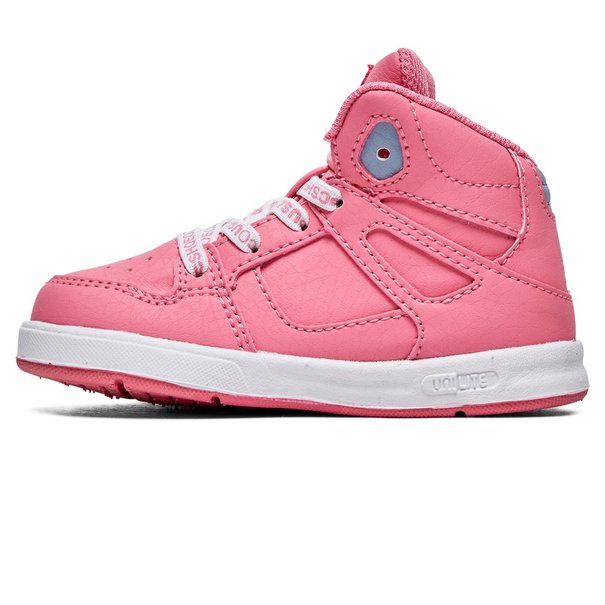 DC Shoes Toddler Pure SE High Top Shoes - Pink