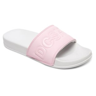 Kids Dc Slider Sandals - Grey Pink