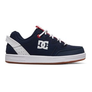 Kids Syntax Skate Shoes - Navy Red