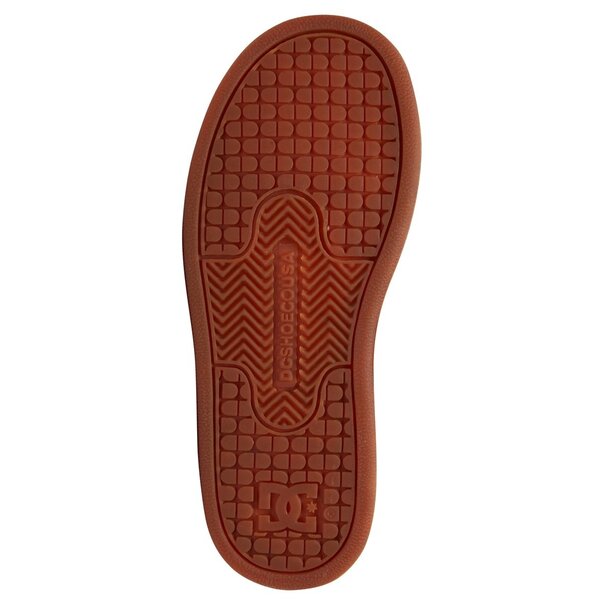 DC Shoes Kids Syntax Skate Shoes - Navy Red