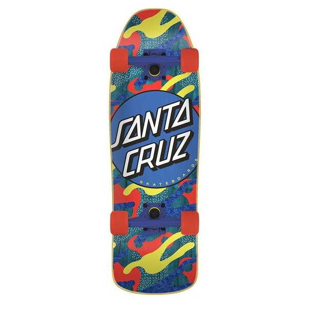 Santa Cruz Skateboards Cruzer 80s Mini Primary Dot