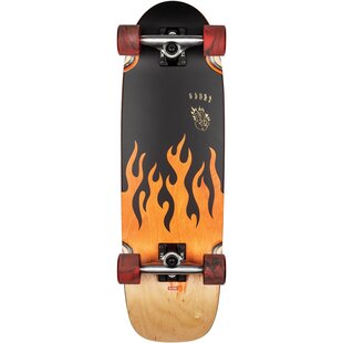 Outsider Black Frenzy 27" Cruiser Skateboard