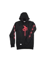 Red Dragon Apparel Chung Sleeve Hoodie - Black/Red