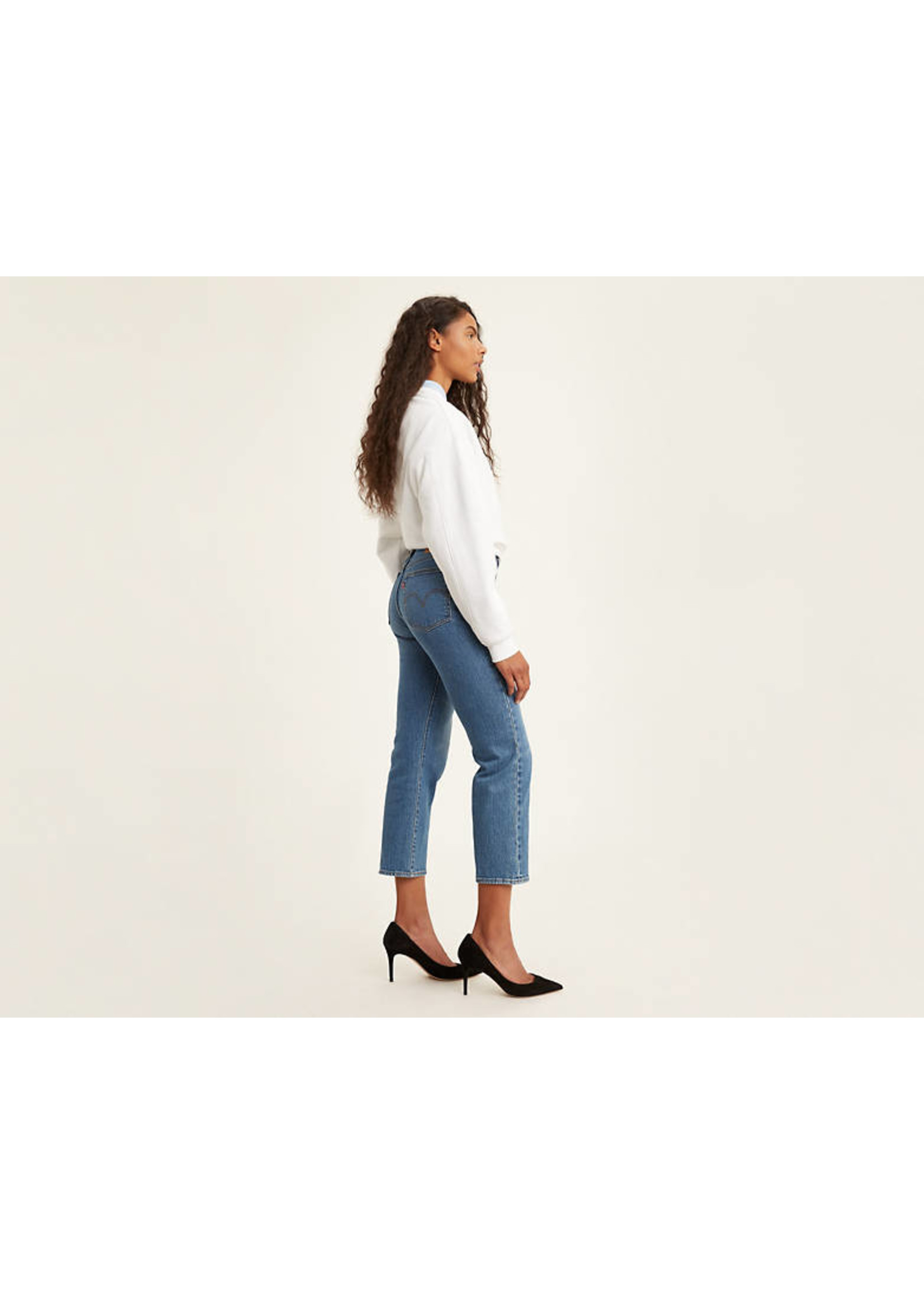 levi wedgie fit straight leg jeans