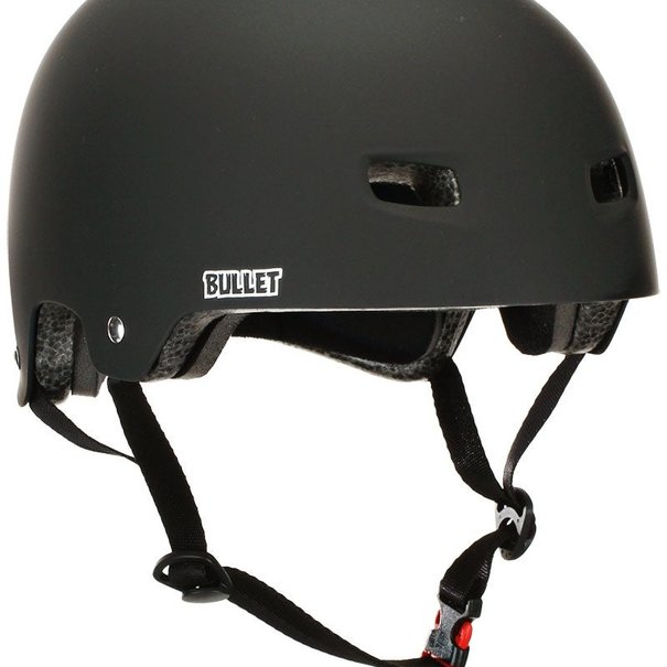 BULLET SKATEBOARDS Bullet Certified Skateboard Helmet - Matte Black