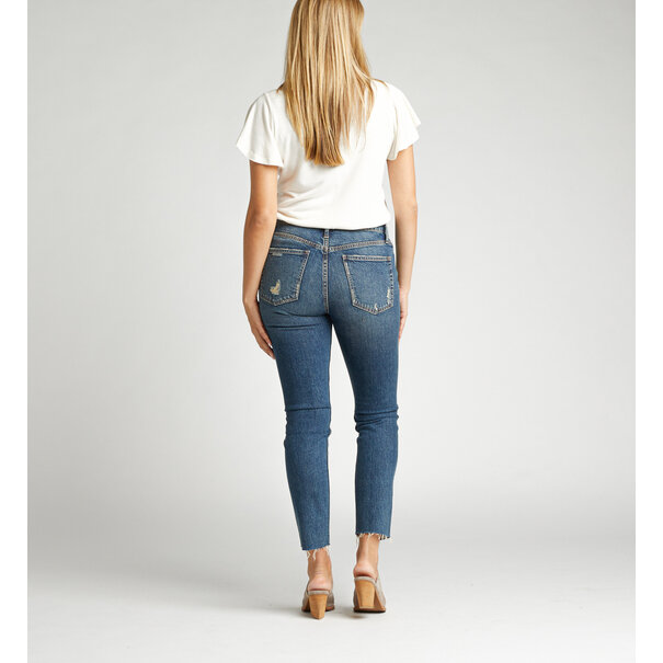 SILVER JEANS Frisco Skinny Jeans Indigo