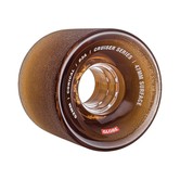 Conical Cruiser 62mm Skateboard Wheels - Clear Coffee