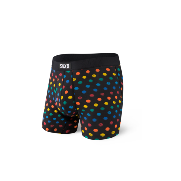 SAXX Underwear SAXX Daytripper Boxer Brief w/ Fly - Black Sun Spots- SSB