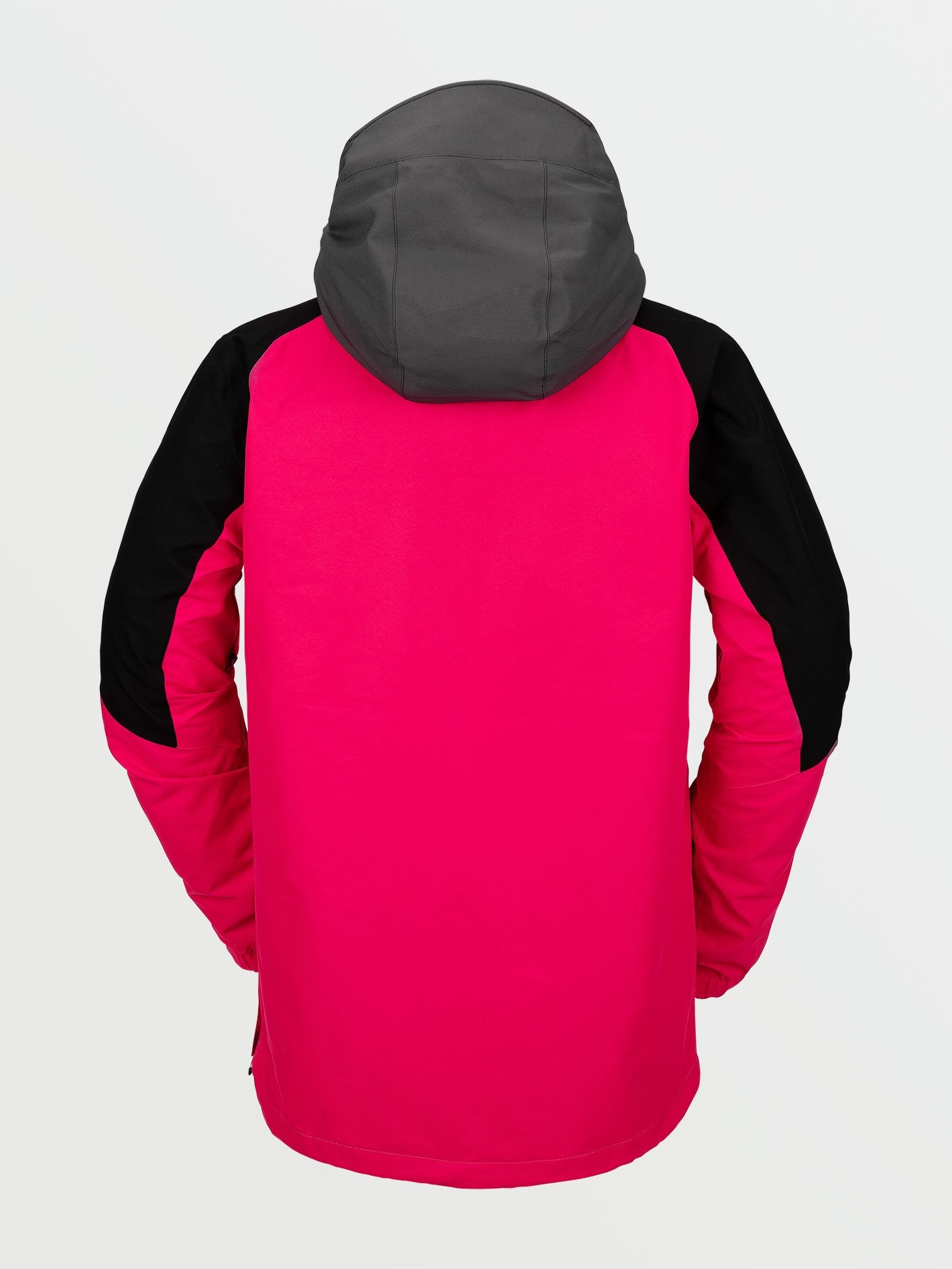 volcom men's brighton pullover 2 layer snow jacket