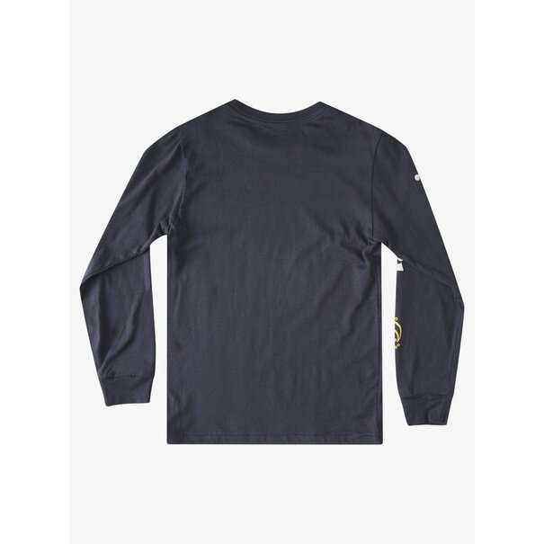 QUIKSILVER Boy's Check Yo Self Long Sleeve / Parisian Heather