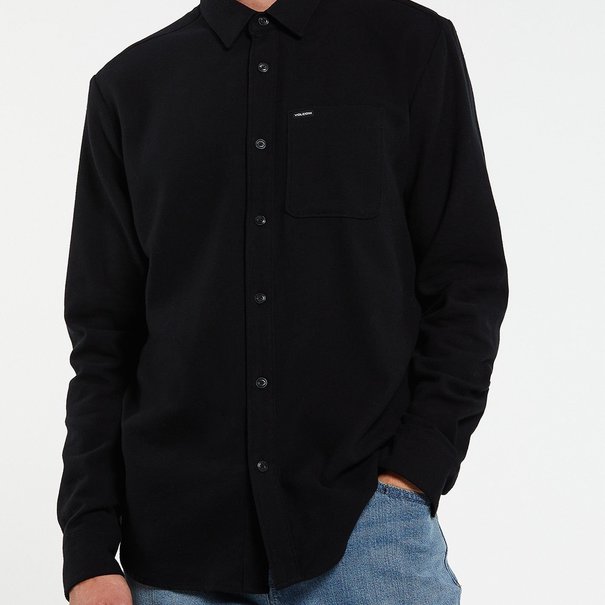 Volcom Caden Solid Long Sleeve - Black