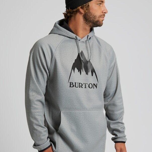 Burton Snowboards Men's Crown Pullover  - Gray Hthr
