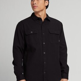 Men'S Brighton Premium Flannel - True Black
