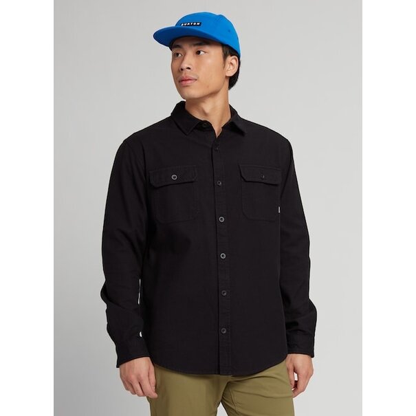 Burton Snowboards Men's Brighton Premium Flannel - True Black