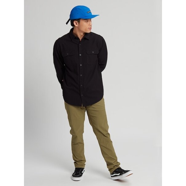 Burton Snowboards Men's Brighton Premium Flannel - True Black