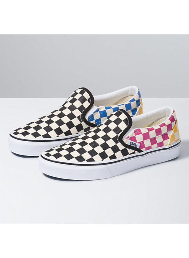 vans classic slip on glitter