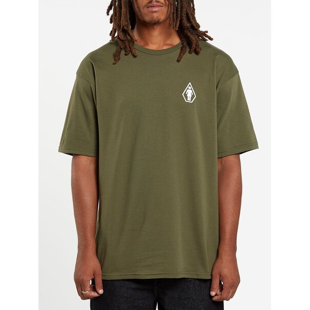 Volcom Pretty Stoned S/S- Milit.