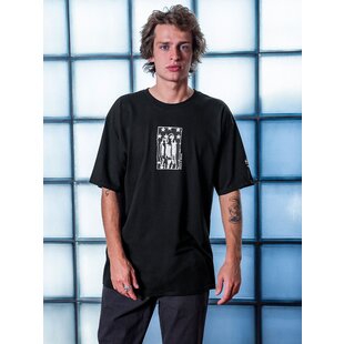 Agreedment S/S Tee- Blk