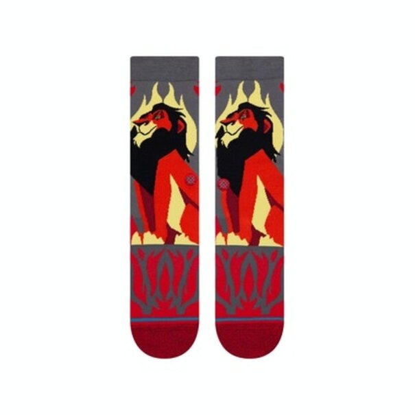 Stance Socks Disney Scar Crew Socks / Grey