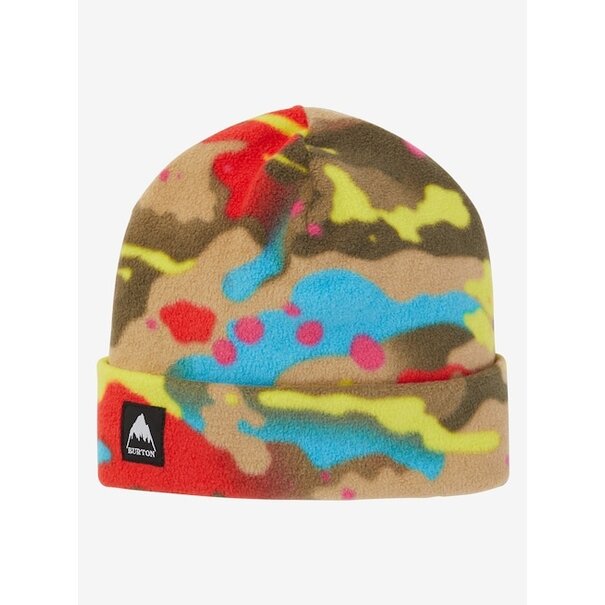 Burton Snowboards Toddler Fleece Beanie- BRIGHT BIRCH CAMO