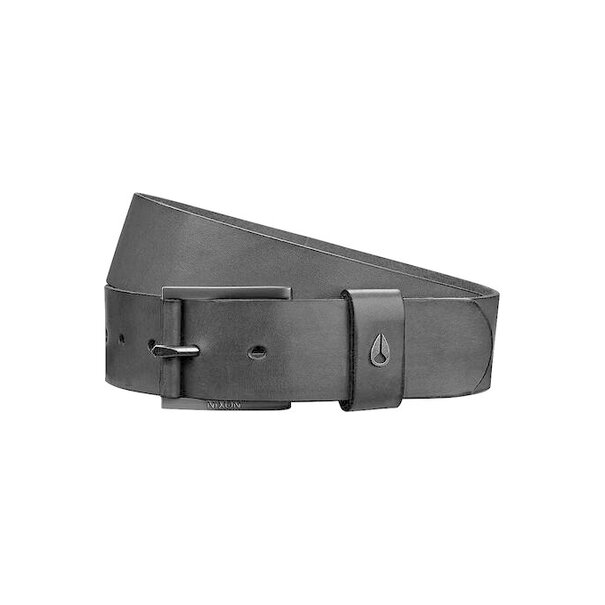 Nixon Americana Leather Belt-Black