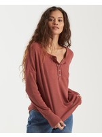 BILLABONG Any Day Knitted Top- Chestnut