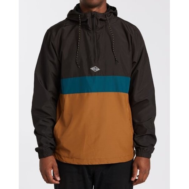 BILLABONG Wind Swell Anor Jacket- Rustic Brwn.