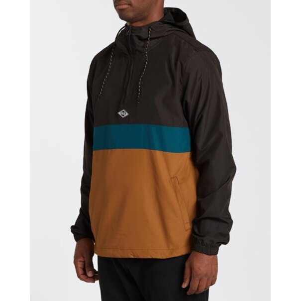 BILLABONG Wind Swell Anor Jacket- Rustic Brwn.