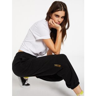 WMns Volcom Up In The Nub Pants - Blk