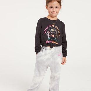 Volcom Lil Girls lil Fleece Pant: mult