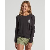 Billabong Girls' Into The Sunset LS: Off Blk