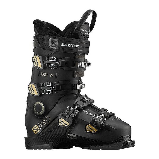 Salomon Women's Salmon Alp. Boots S/Pro X80 W CS Blk/Bell