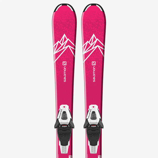 Salomon Salomon Jr. SkiSet: L QST LUX Jr.S+: C5 (B/W) J75: