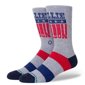 Stars Off Crew Socks / White