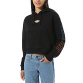 Wmns Oval Teen Hood: Blk